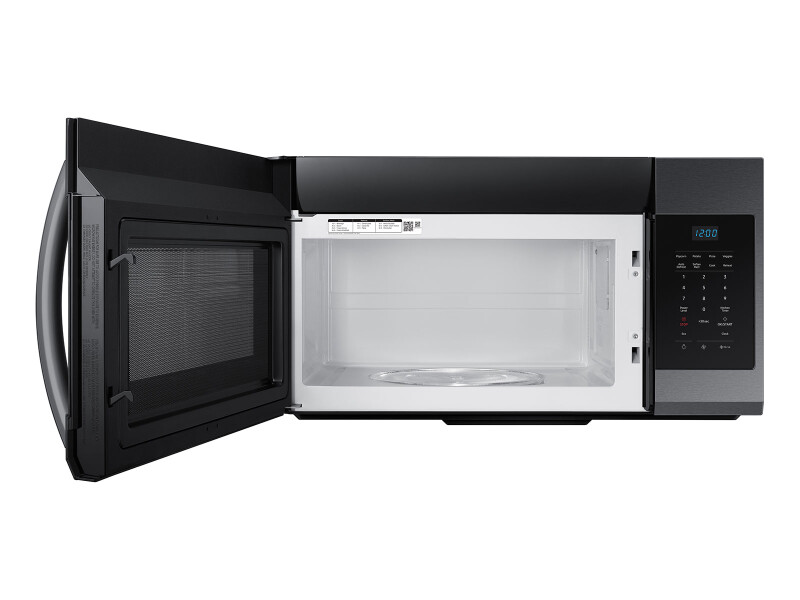 1.7 cu. ft. Over-the-Range Microwave in Black Stainless Steel ME17R7021EGAA