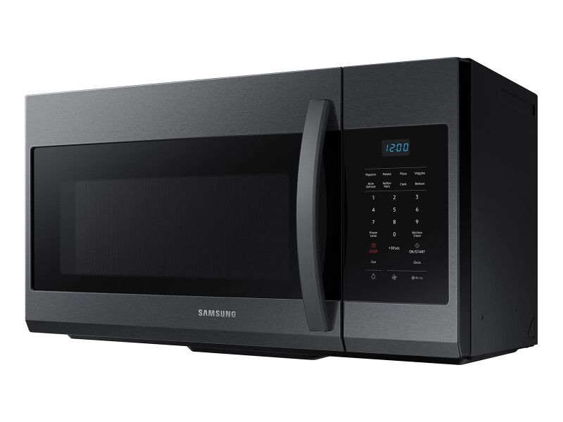1.7 cu. ft. Over-the-Range Microwave in Black Stainless Steel ME17R7021EGAA