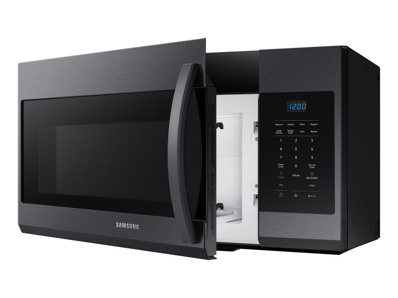 1.7 cu. ft. Over-the-Range Microwave in Black Stainless Steel ME17R7021EGAA