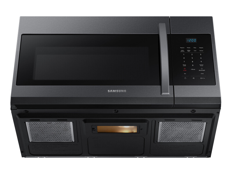 1.7 cu. ft. Over-the-Range Microwave in Black Stainless Steel ME17R7021EGAA