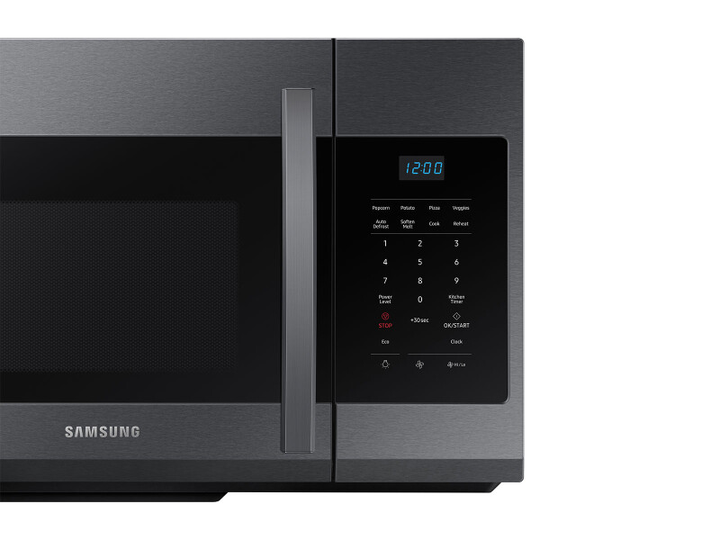 1.7 cu. ft. Over-the-Range Microwave in Black Stainless Steel ME17R7021EGAA