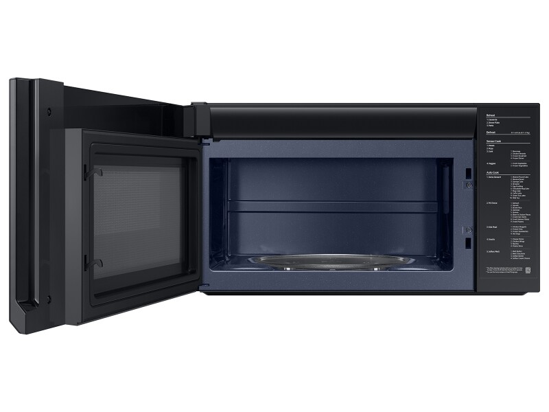 Bespoke 2.1 cu. ft. Over-the-Range Microwave with Wi-Fi in White Glass ME21DB630012AA