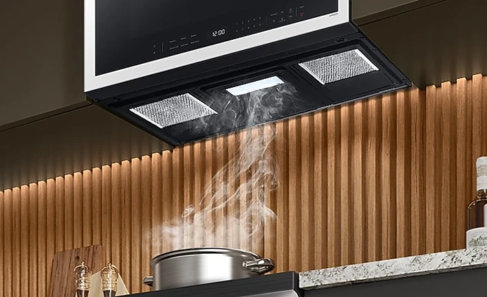 Remove steam and odors