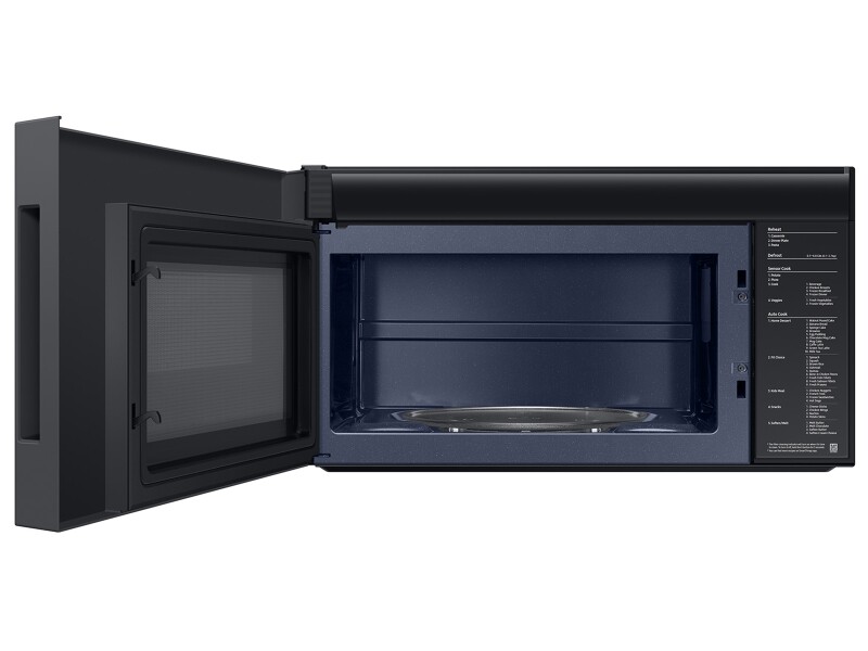 Bespoke 2.1 cu. ft. Over-the-Range Microwave with Edge to Edge Glass Display in White Glass ME21DB650012AA