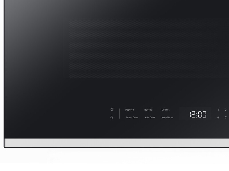 Bespoke 2.1 cu. ft. Over-the-Range Microwave with Edge to Edge Glass Display in White Glass ME21DB650012AA