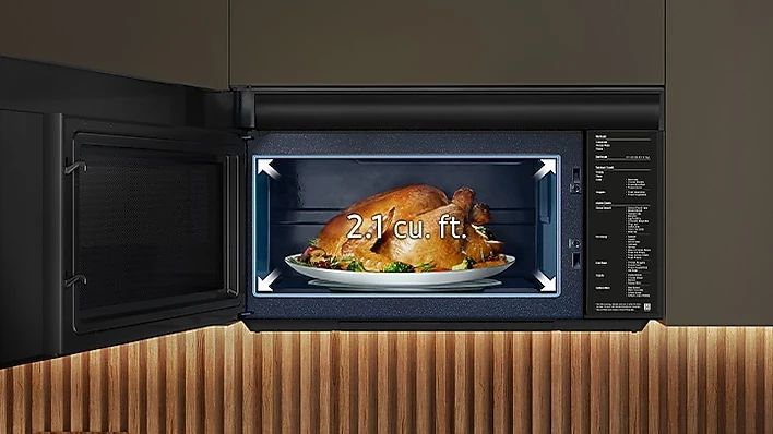 Fits your biggest dishes