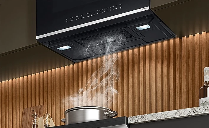 Remove steam and odors