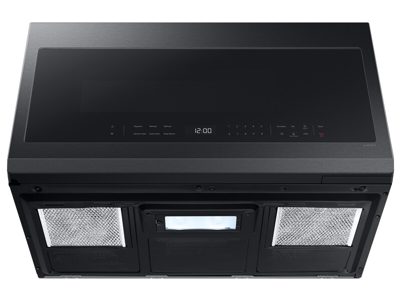 2.1 cu. ft. Over-the-Range Microwave with Wi-Fi in Matte Black Steel ME21DG6300MTAA