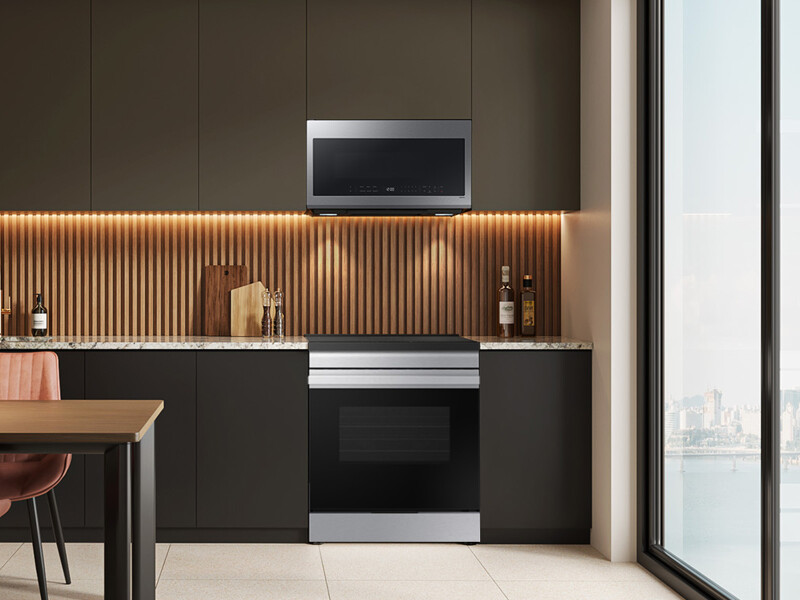 2.1 cu. ft. Over-the-Range Microwave with Wi-Fi in Fingerprint Resistant Stainless Steel ME21DG6300SRAA