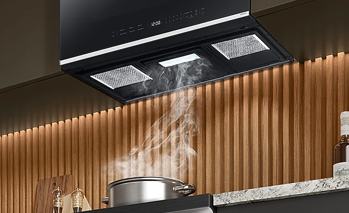 Remove steam and odors