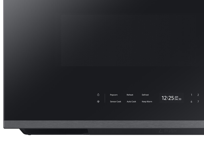 Bespoke 2.1 cu. ft. Over-the-Range Microwave with Auto Dimming Glass Touch Controls in Fingerprint Resistant Stainless Steel ME21DG6700SRAA