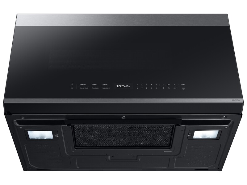 Bespoke 2.1 cu. ft. Over-the-Range Microwave with Auto Dimming Glass Touch Controls in Fingerprint Resistant Stainless Steel ME21DG6700SRAA