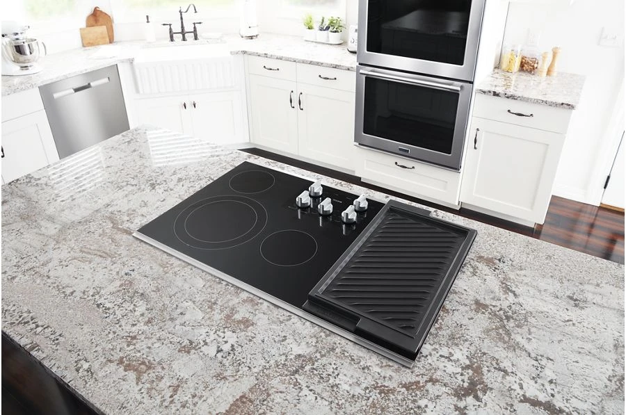 36-Inch Electric Cooktop with Reversible Grill and Griddle view 7