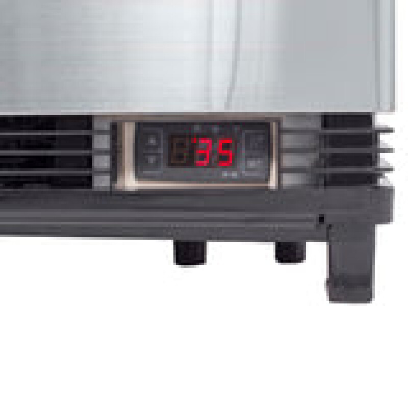 Maxx Cold 4-Sided Glass Merchandiser Refrigerator, Countertop/Floor Display, Black/ MECR31D