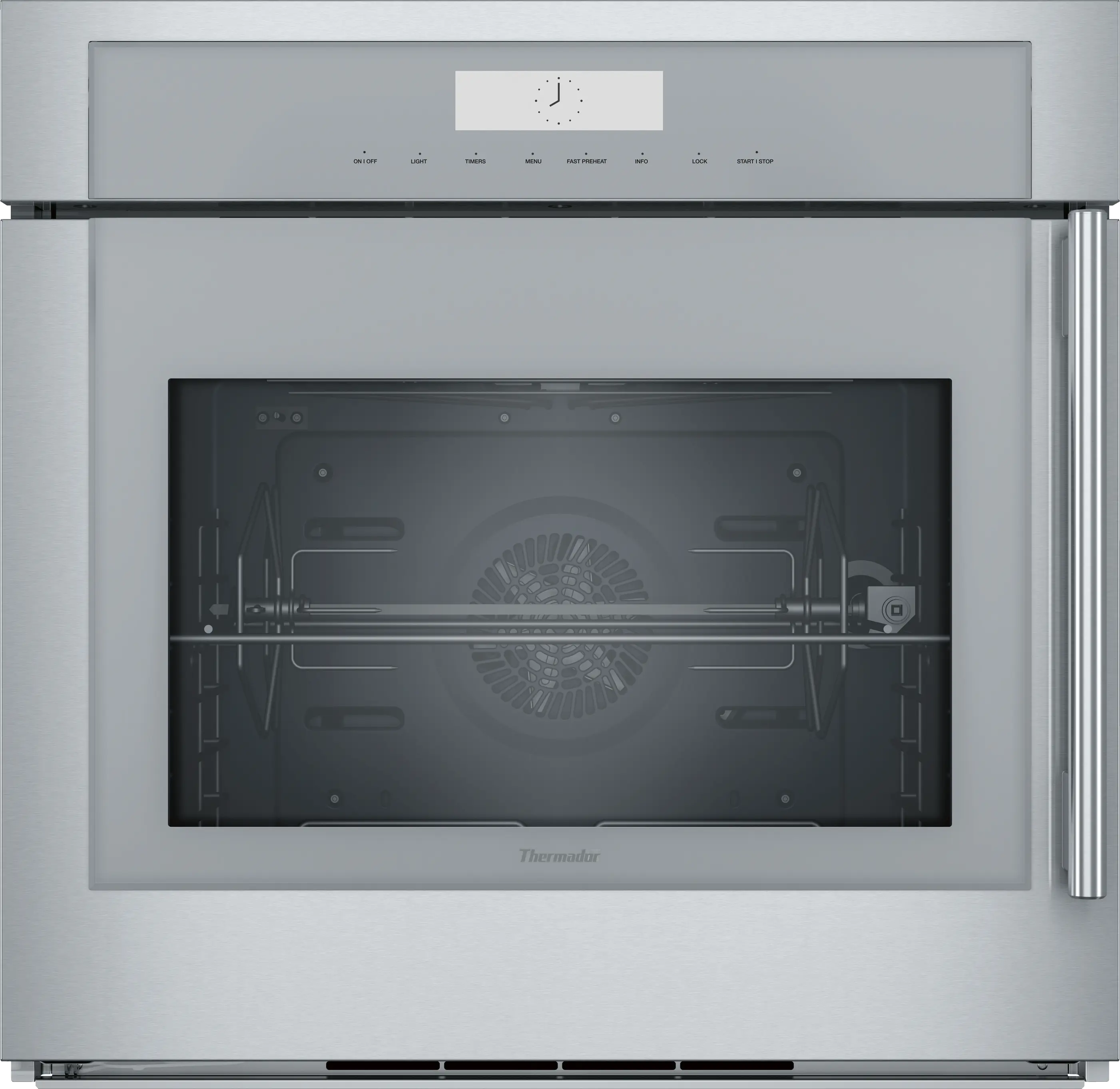 Masterpiece® Single Wall Oven 30'' Left Side Opening Door, MED301LWS