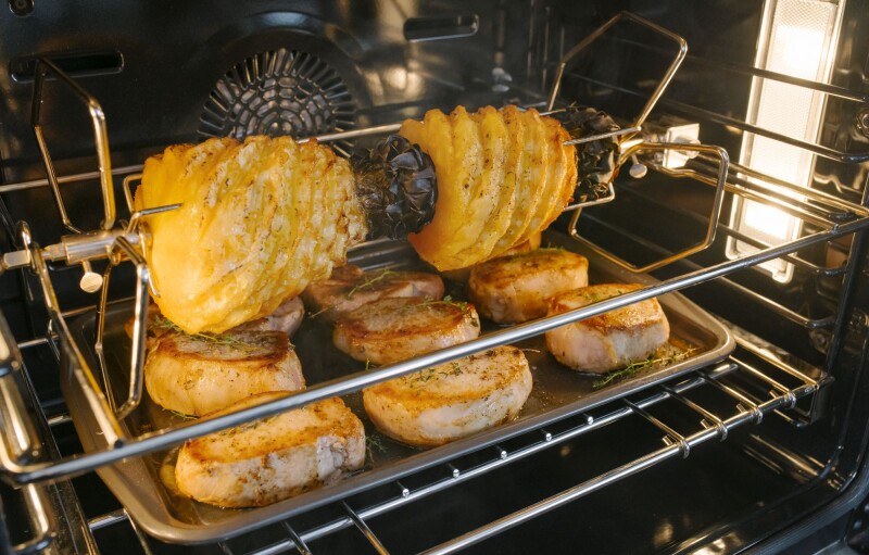 Double Wall Oven 30" MED302WS