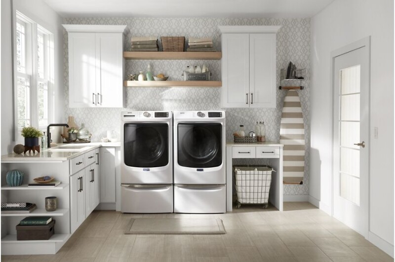 Front Load Electric Dryer with Extra Power and Quick Dry cycle - 7.3 cu. ft. MED5630HW
