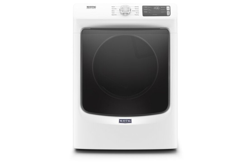 Maytag Front Load Electric Dryer with Extra Power and Quick Dry cycle - 7.3 cu. ft. White MED5630HW Picture 1