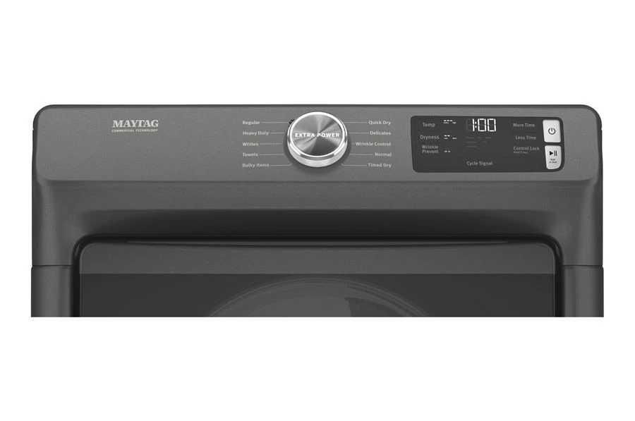 Front Load Electric Dryer with Extra Power and Quick Dry cycle - 7.3 cu. ft. view 9