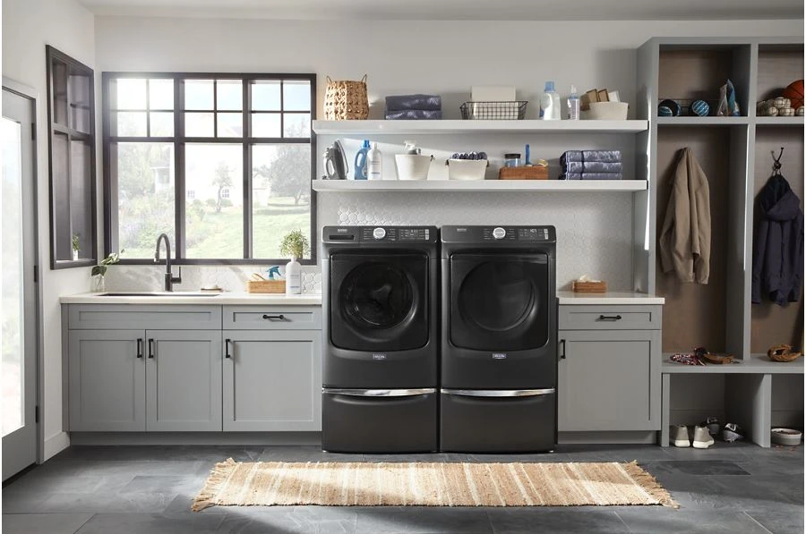 Front Load Electric Dryer with Extra Power and Quick Dry cycle - 7.3 cu. ft. view 5