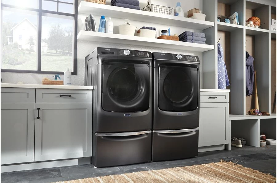 Front Load Electric Dryer with Extra Power and Quick Dry cycle - 7.3 cu. ft. view 3
