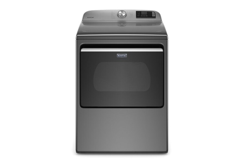 Maytag Smart Top Load Electric Dryer with Extra Power - 7.4 cu. ft. Metallic Slate MED6230HC Picture 1
