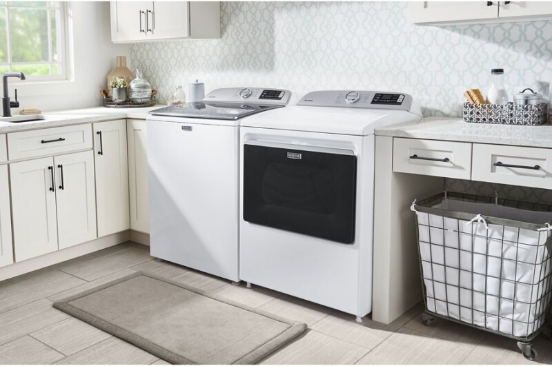 Smart Top Load Electric Dryer with Extra Power - 7.4 cu. ft. MED6230HW