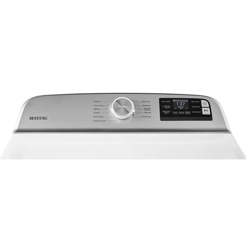 Smart Top Load Electric Dryer with Extra Power Button - 7.4 cu. ft. view 24
