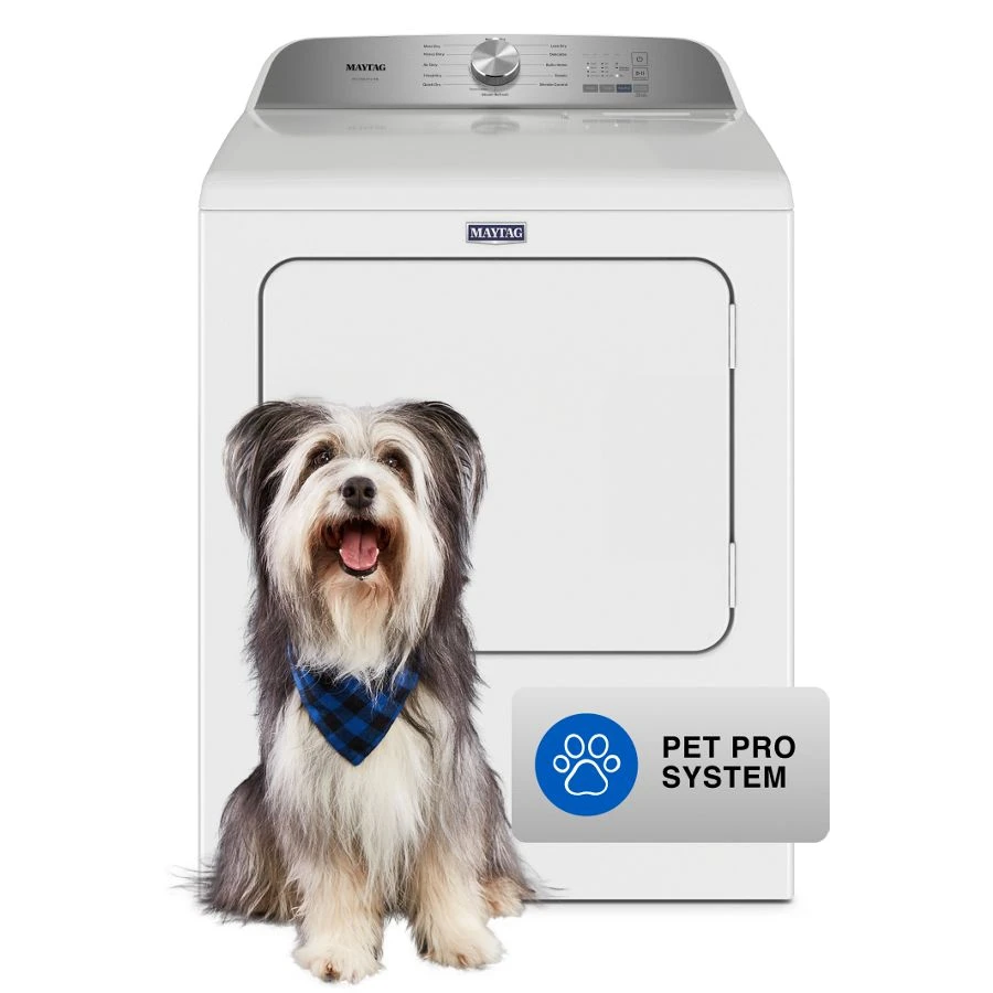 Pet Pro Top Load Electric Dryer - 7.0 Cu. Ft. MED6500MW