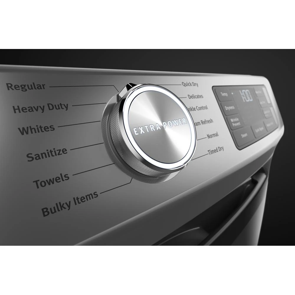 Front Load Electric Dryer with Extra Power and Quick Dry Cycle - 7.3 cu. ft. view 11