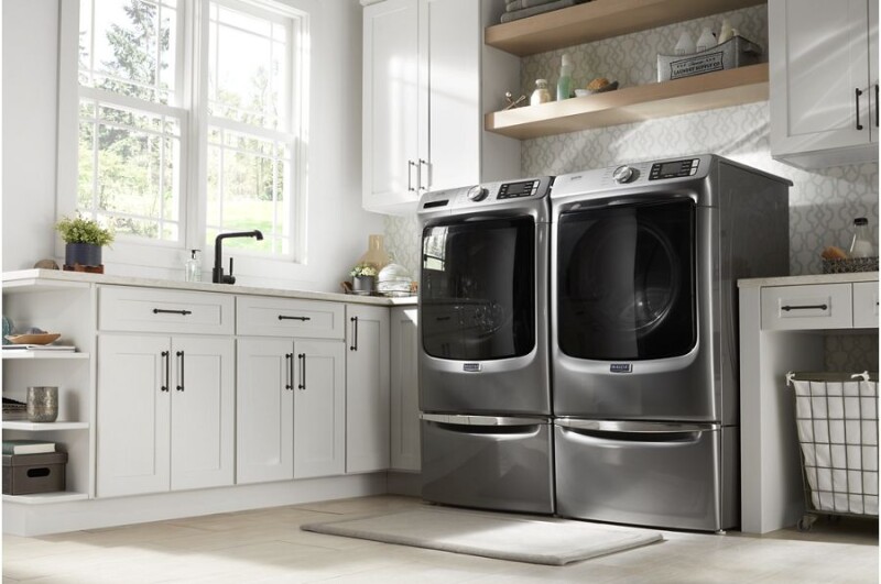 Front Load Electric Dryer with Extra Power and Quick Dry Cycle - 7.3 cu. ft. MED6630HC