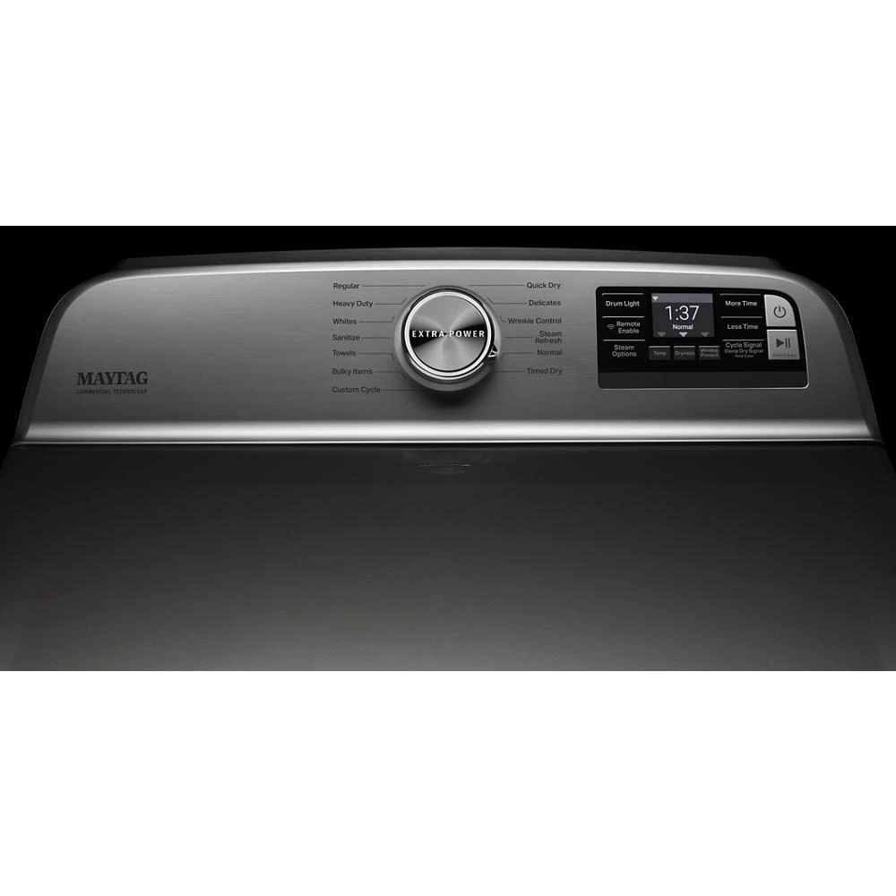 Smart Top Load Electric Dryer with Extra Power - 7.4 cu. ft. MED7230HC