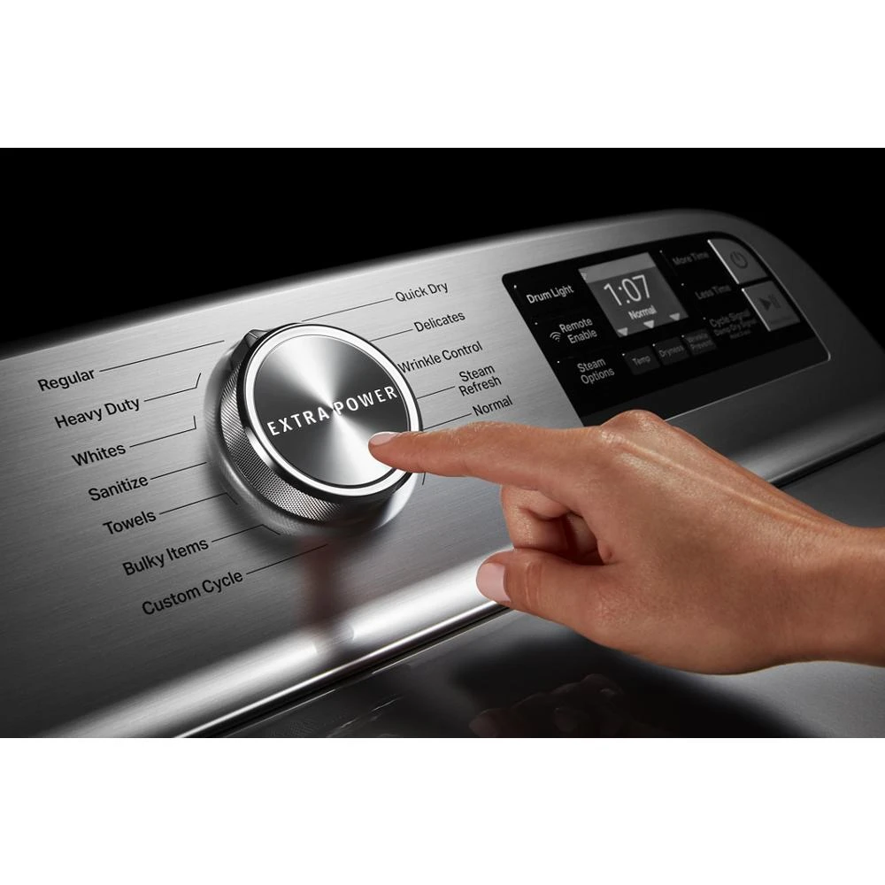 Smart Top Load Electric Dryer with Extra Power - 7.4 cu. ft. MED7230HC