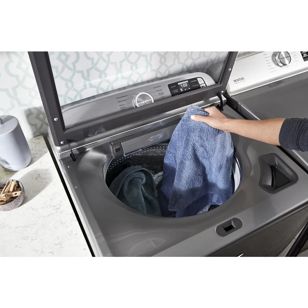 Smart Top Load Electric Dryer with Extra Power - 7.4 cu. ft. MED7230HC