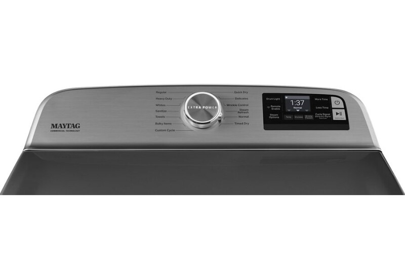 Smart Top Load Electric Dryer with Extra Power Button - 7.4 cu. ft. MED7230HC