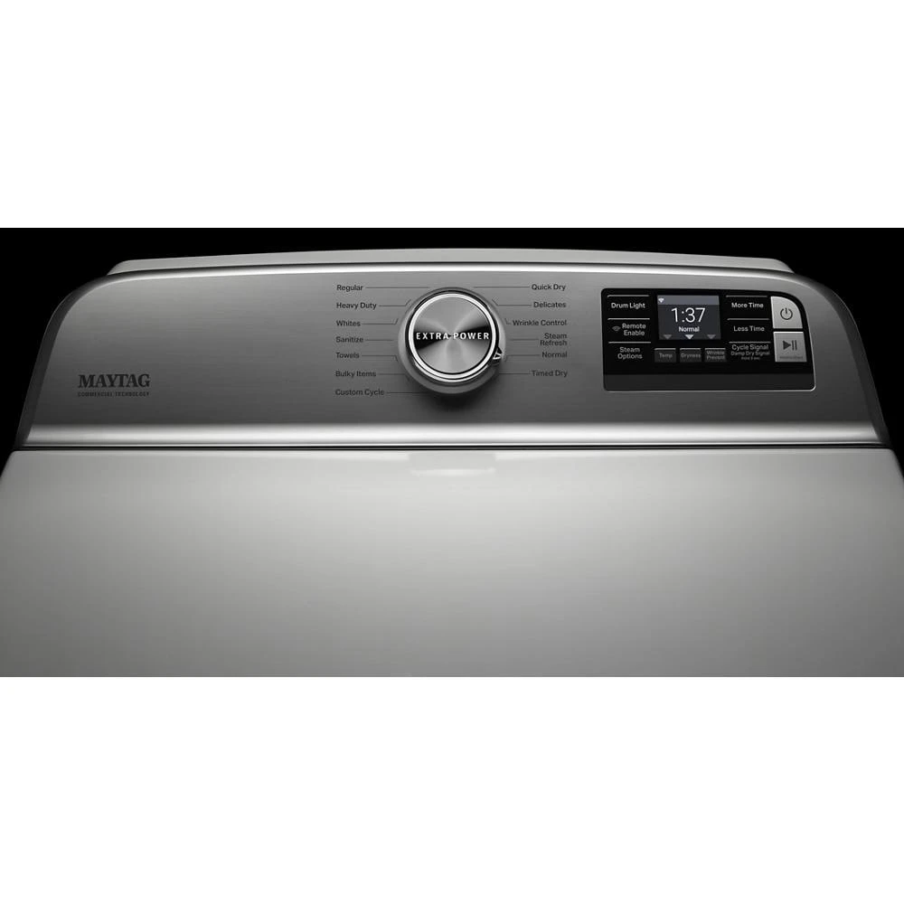 Smart Top Load Electric Dryer with Extra Power - 7.4 cu. ft. MED7230HW