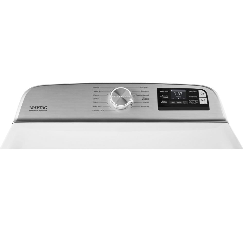 Smart Top Load Electric Dryer with Extra Power - 7.4 cu. ft. MED7230HW