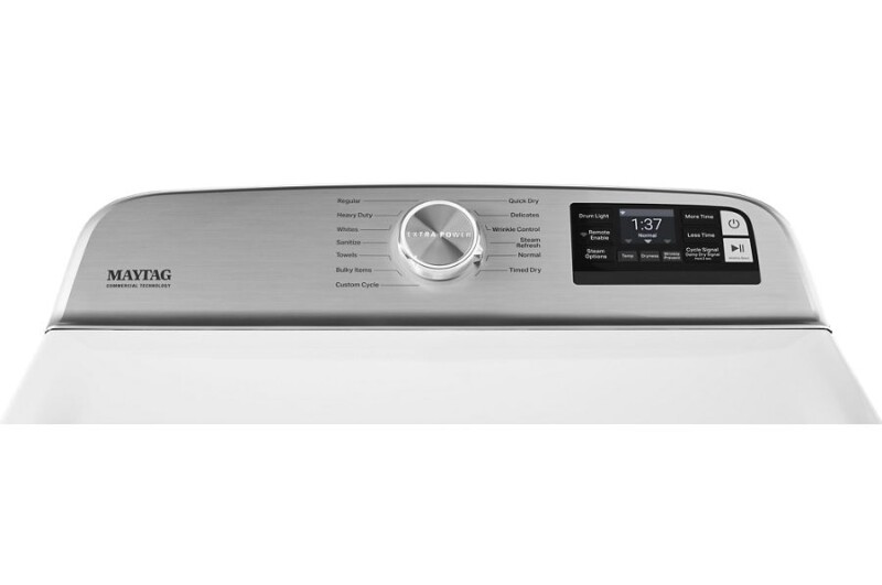 Smart Top Load Electric Dryer with Extra Power - 7.4 cu. ft. MED7230HW