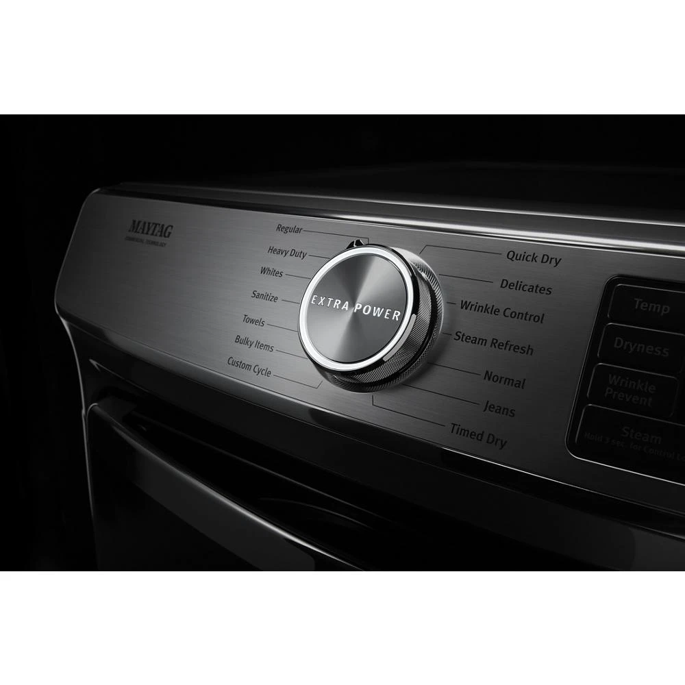 Smart Front Load Electric Dryer with Extra Power and Advanced Moisture Sensing Plus - 7.3 cu. ft. view 32