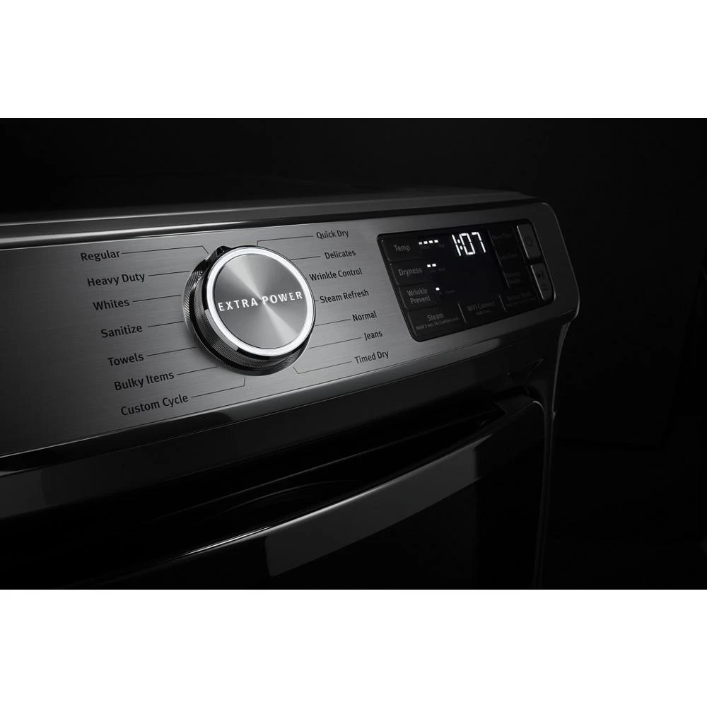 Smart Front Load Electric Dryer with Extra Power and Advanced Moisture Sensing Plus - 7.3 cu. ft. view 34