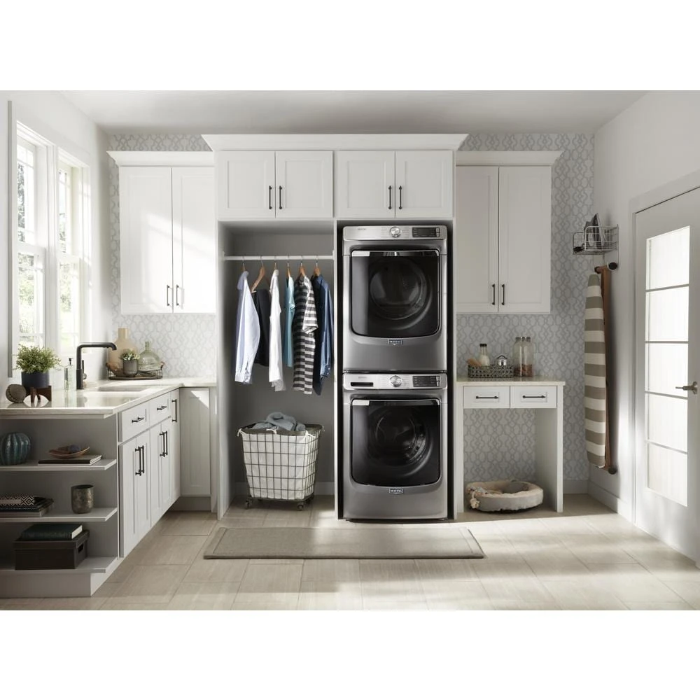 Smart Front Load Electric Dryer with Extra Power and Advanced Moisture Sensing Plus - 7.3 cu. ft. view 33