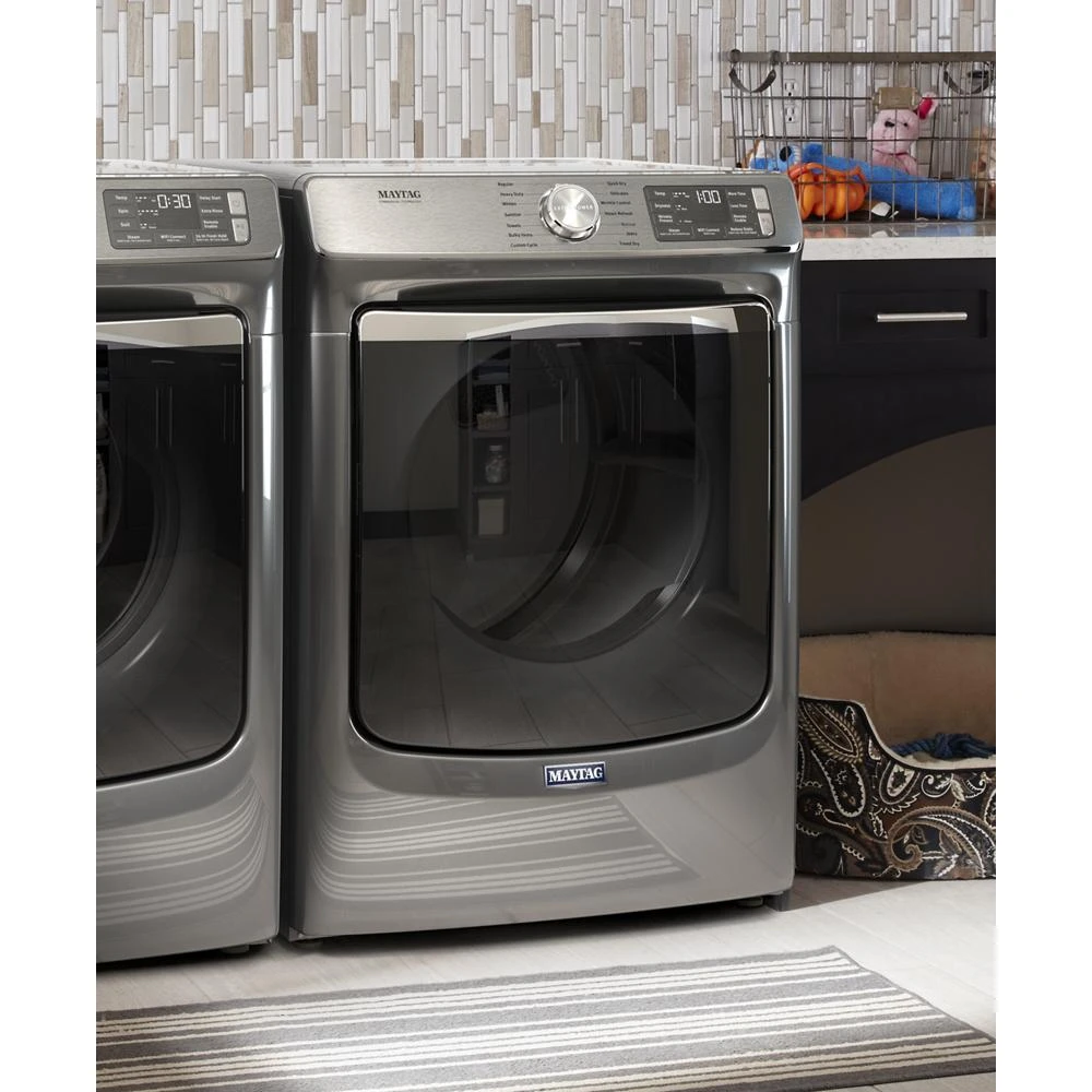 Smart Front Load Electric Dryer with Extra Power and Advanced Moisture Sensing Plus - 7.3 cu. ft. view 21