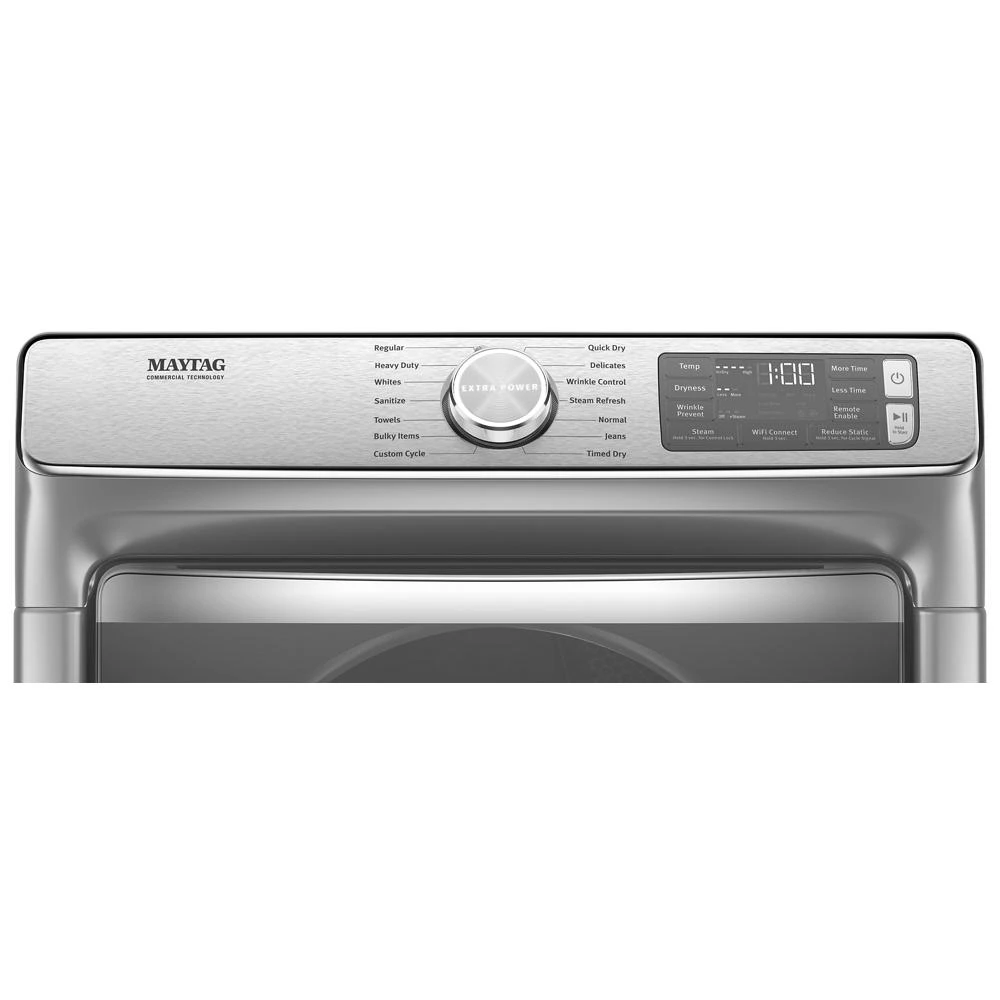 Smart Front Load Electric Dryer with Extra Power and Advanced Moisture Sensing Plus - 7.3 cu. ft. view 4