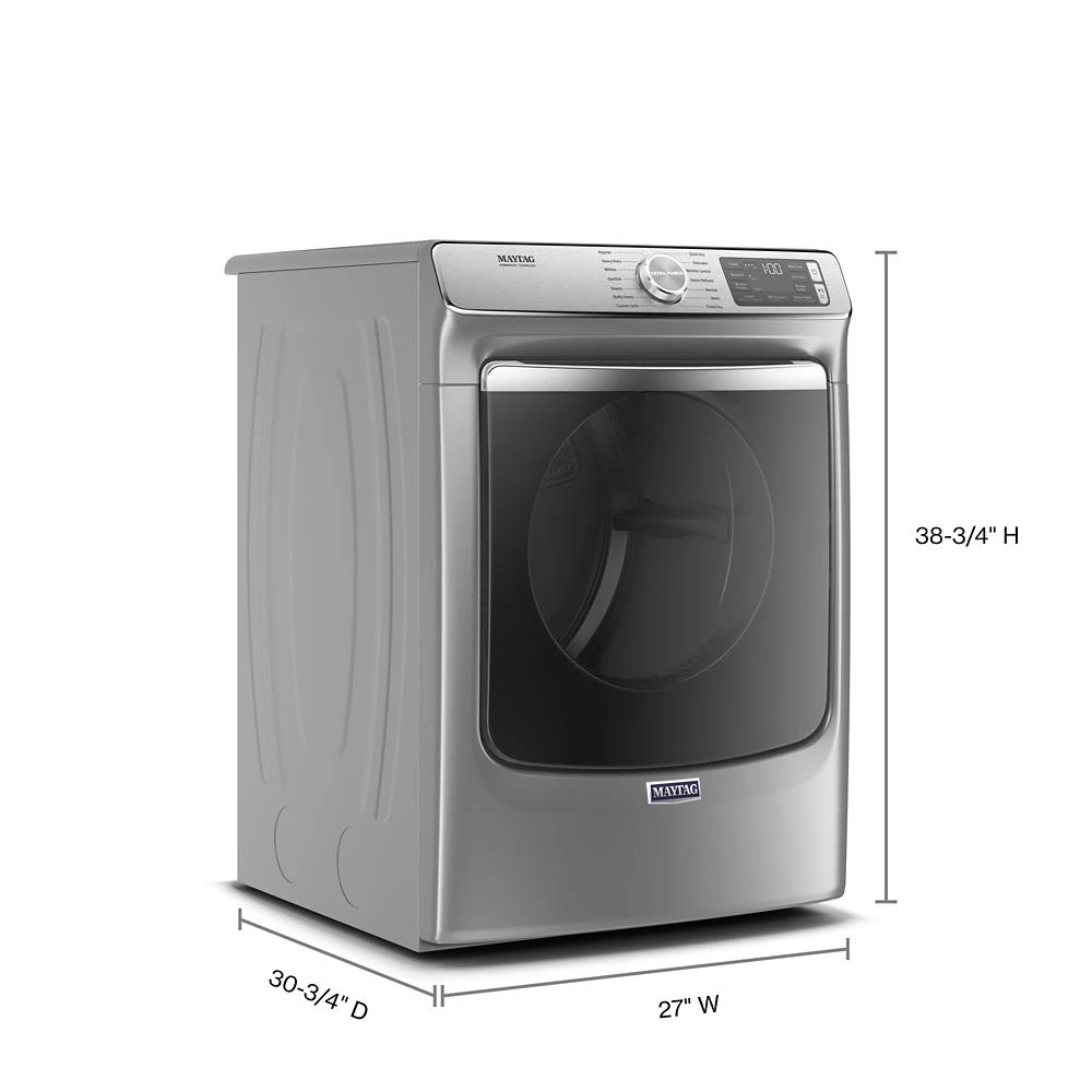 Smart Front Load Electric Dryer with Extra Power and Advanced Moisture Sensing Plus - 7.3 cu. ft. view 14