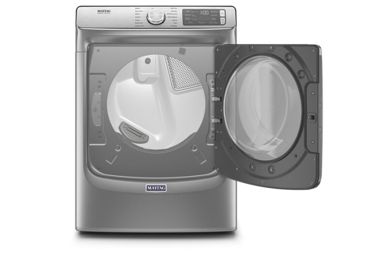 Smart Front Load Electric Dryer with Extra Power and Advanced Moisture Sensing Plus - 7.3 cu. ft. MED8630HC