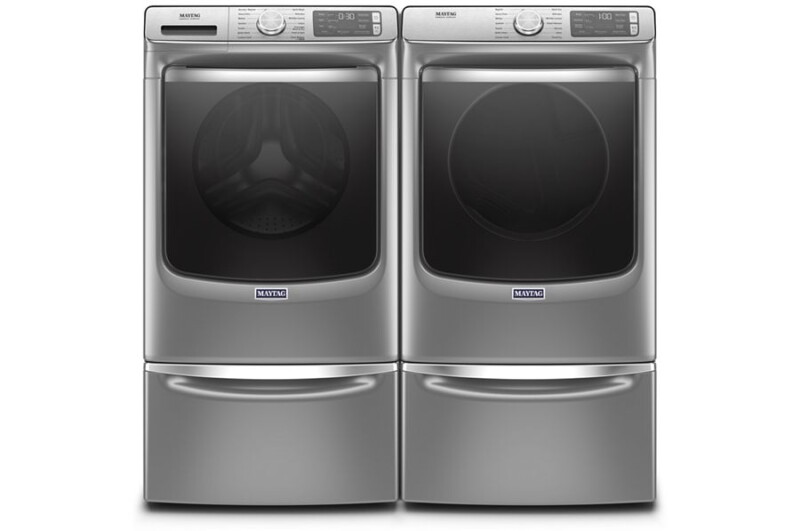 Smart Front Load Electric Dryer with Extra Power and Advanced Moisture Sensing Plus - 7.3 cu. ft. MED8630HC