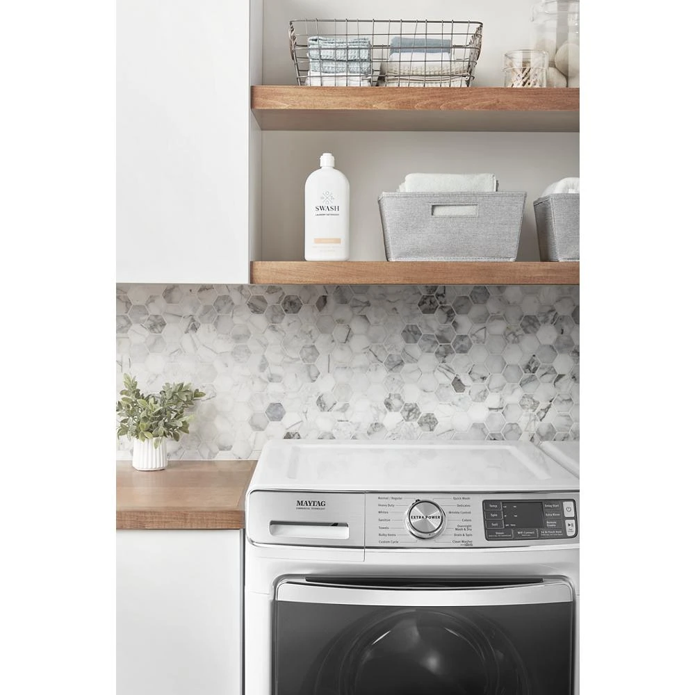 Smart Front Load Electric Dryer with Extra Power and Advanced Moisture Sensing Plus - 7.3 cu. ft. view 45