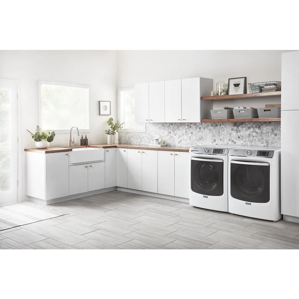 Smart Front Load Electric Dryer with Extra Power and Advanced Moisture Sensing Plus - 7.3 cu. ft. view 46
