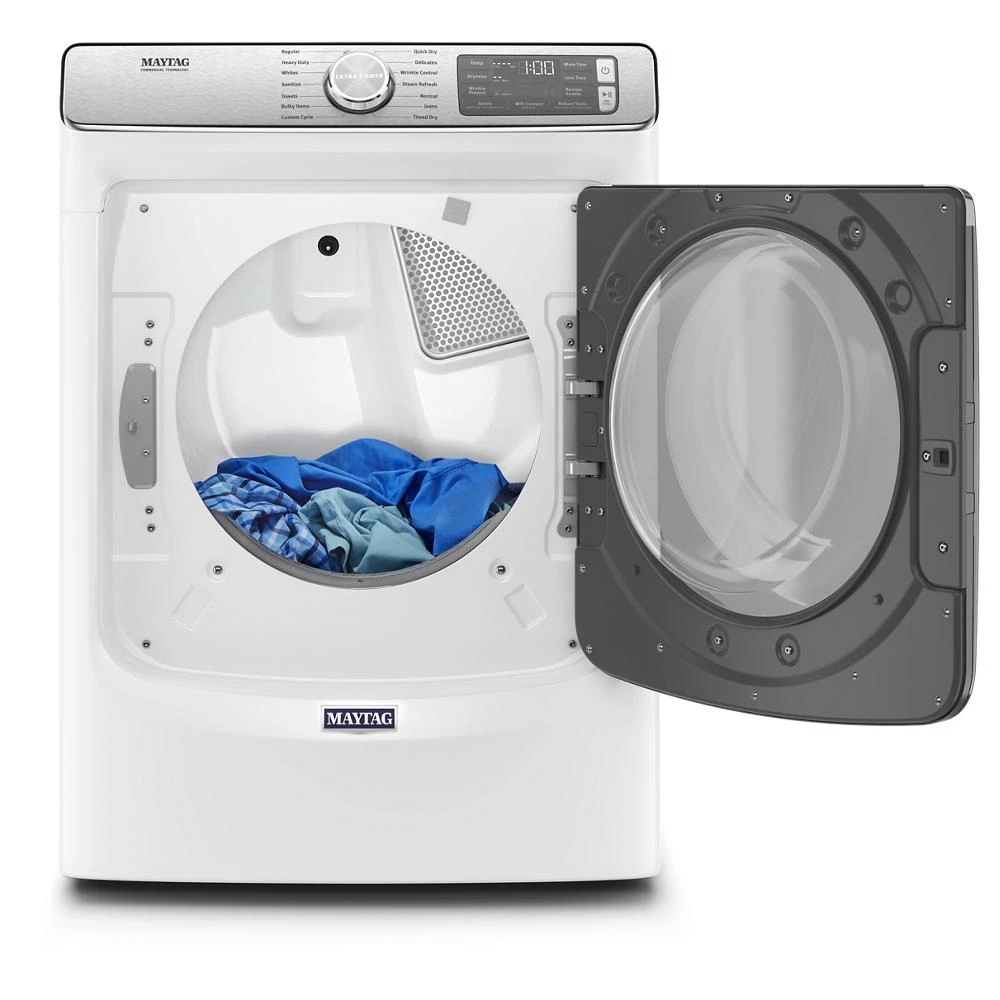 Smart Front Load Electric Dryer with Extra Power and Advanced Moisture Sensing Plus - 7.3 cu. ft. view 5