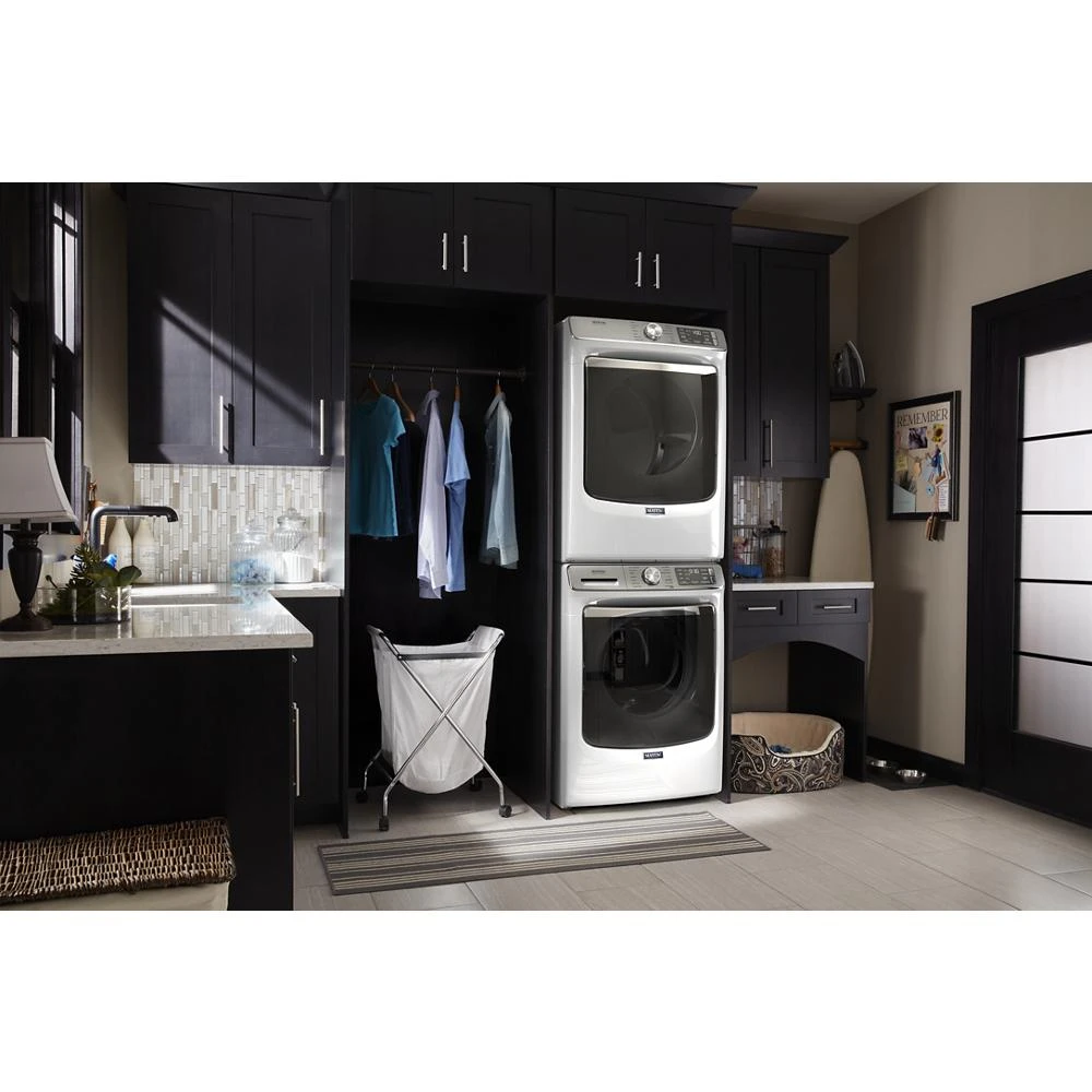 Smart Front Load Electric Dryer with Extra Power and Advanced Moisture Sensing Plus - 7.3 cu. ft. view 6